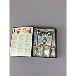 Vintage 1960s Nautical 4 Piece Bar Set — Dixon Rye®